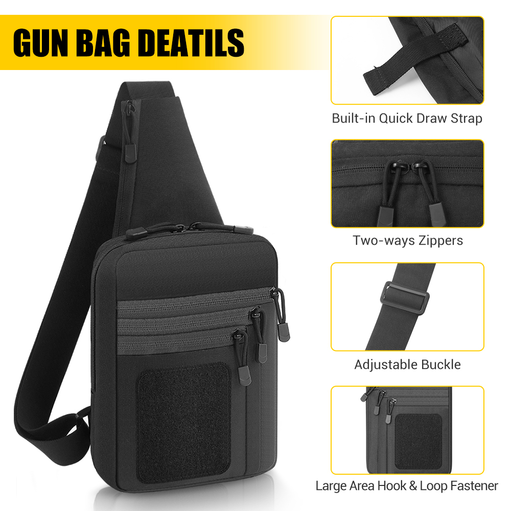 Tactische pistooltas Verborgen - Edc Concealed Carry Sling Bag recensie en prijs