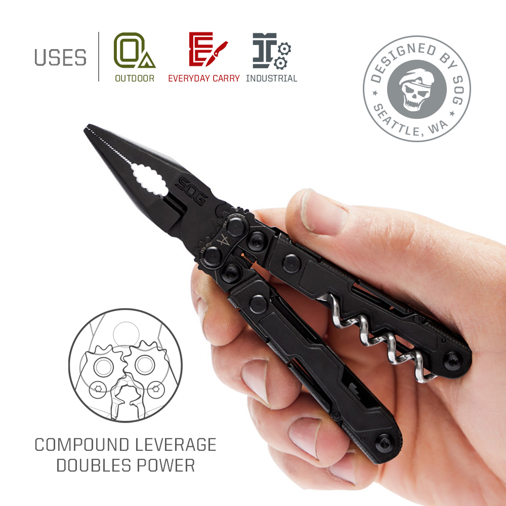 SOG PowerLitre 19 Functies Com - Edc Carry Knife recensie en prijs